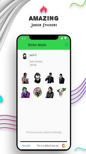WAStickerApps - Joker Stickers For Whatsapp screenshot 6
