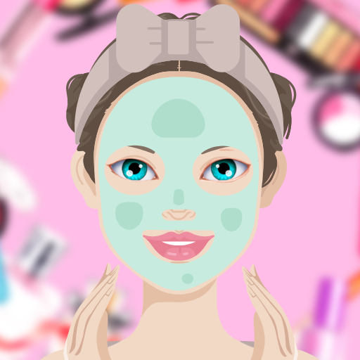 Girls makeup salon girls games icon