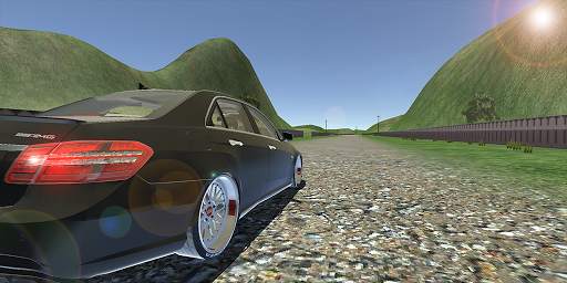 E63 AMG Drift Simulator: Car Games Racing 3D-City screenshot 1
