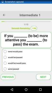 Inglês Grammar Checker e Test screenshot 1