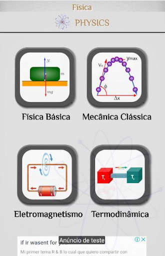 Física - Tutoriais - Palestras screenshot 1