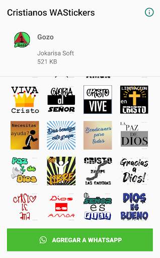 Stickers Cristianos WA screenshot 5