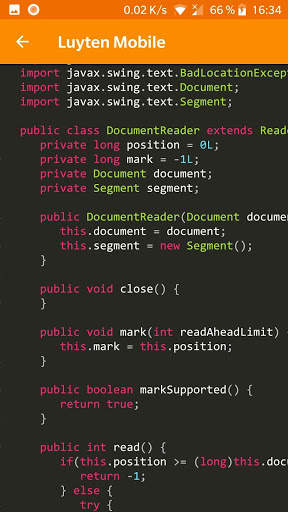 Luyten Mobile - Java Decompiler screenshot 3