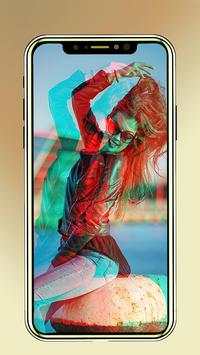 3D Camera Full HD - Effects & Frames 3 تصوير الشاشة
