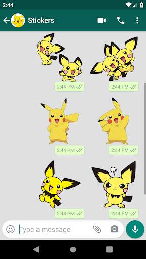 WAStickerApps - Pikachu Stickers for Whatsapp screenshot 4
