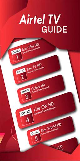 Free Airtel TV & Live Net TV HD Channel Tips स्क्रीनशॉट 4