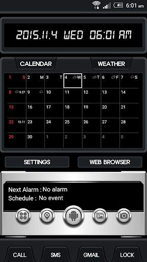Metal&Gray Total launcher screenshot 5