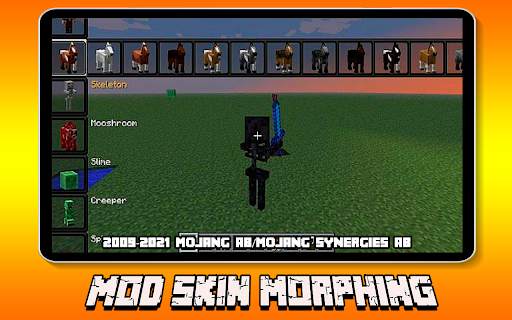 New Morphing Mod Minecraft PE 2021 screenshot 5