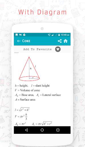 Quick Maths Formula (The Complete Math Formulas) скриншот 3