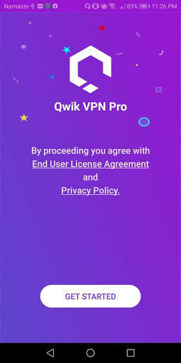 Qwik VPN Pro screenshot 1