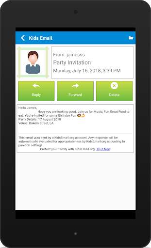 Kids Email - Email for Kids! screenshot 8