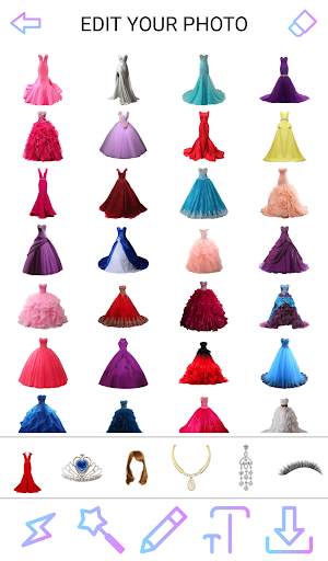 Princess Dress Photo Maker 201 screenshot 1