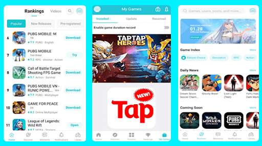 TapTap Apk For TapTap Games Download New App Guide screenshot 1