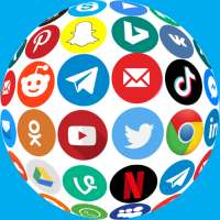 All social media and social network app logo