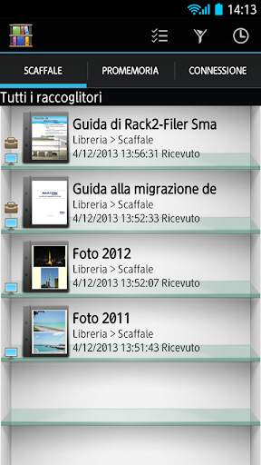 Rack2-Filer Smart for Android screenshot 1
