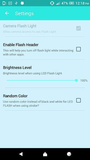 Super LED Flashlight & Widget screenshot 6