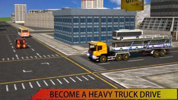 Mega Bus Transporter Truck Sim 2017 screenshot 4