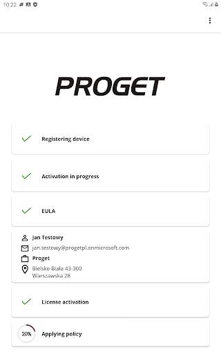 Proget screenshot 11