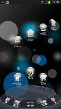 Glass Next Launcher 3D Theme screenshot 1
