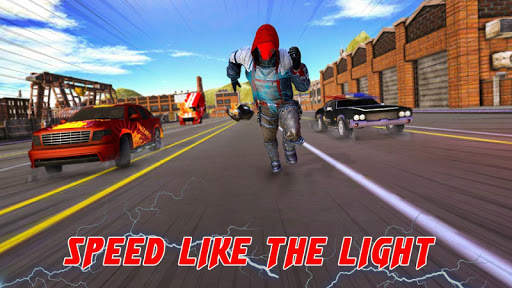 Superhero Light- Speed Hero Fighter screenshot 3