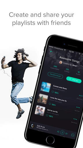 Flutin - smart music playlists screenshot 3
