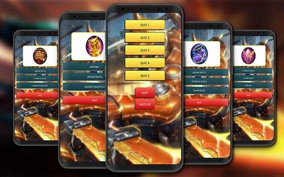 Quiz Mobile Legends Items screenshot 1