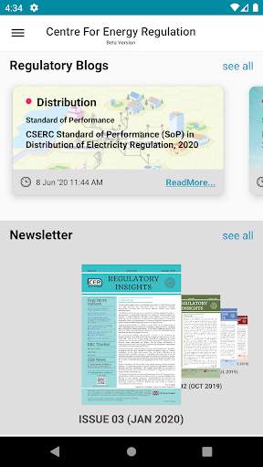 CER APP screenshot 1
