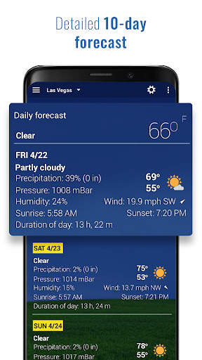 Sense V2 Flip Clock & Weather screenshot 5