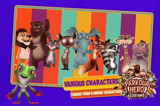 Parkour Hero - Animal Runner 3D Stunts Simulator screenshot 1