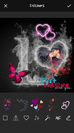 Smoke Effect Photo Frames screenshot 3