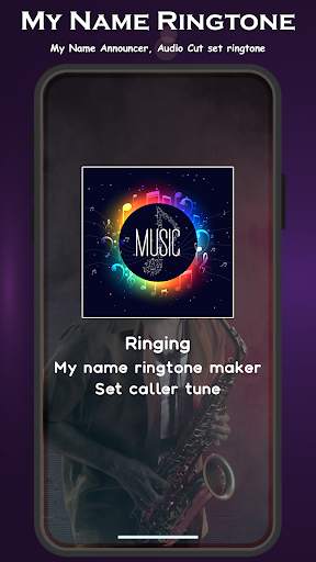 Ringing: My name ringtone maker - Set caller tune screenshot 1