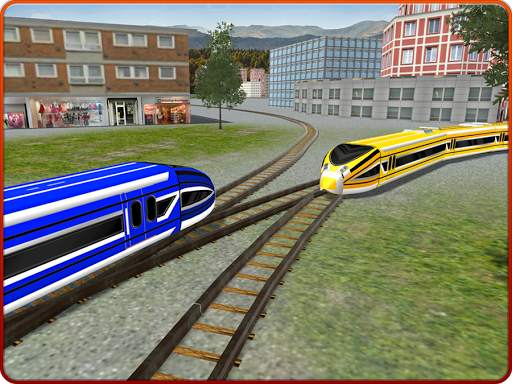 Impossible Bullet Train Drive : Subway On Rails 3D screenshot 7