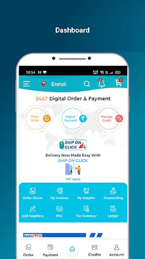 eRetail - Online B2B Order & Payment for Retailers screenshot 1