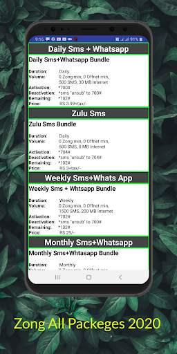 Zong packeges and offers 2023 screenshot 16