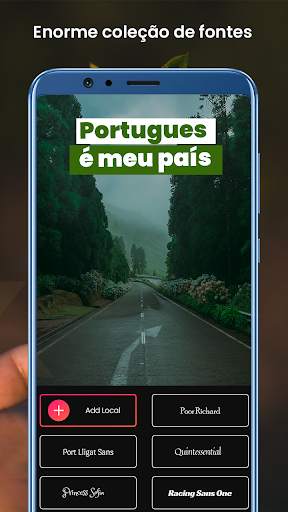 Texto na foto  Editor de texto screenshot 4