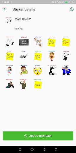 Daily Doings Stickers - Daily Use WAStickersApp screenshot 6
