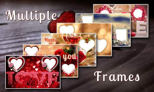 Romantic Dual Photo Frames HD screenshot 1
