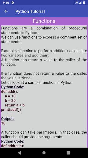 Python Tutorial screenshot 3