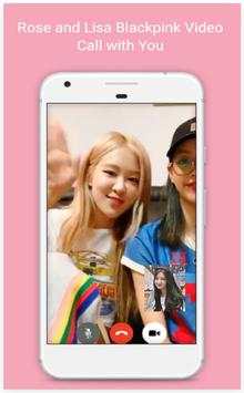 Rose & Lisa BLACKPINK Call! Fake Video Call screenshot 3