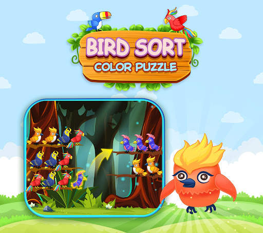 Bird Sort: Color Bird Sort screenshot 6