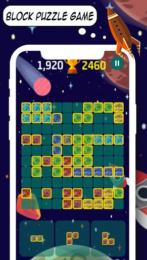 Block Puzzle Space Legend - new puzzle game 2020 screenshot 1