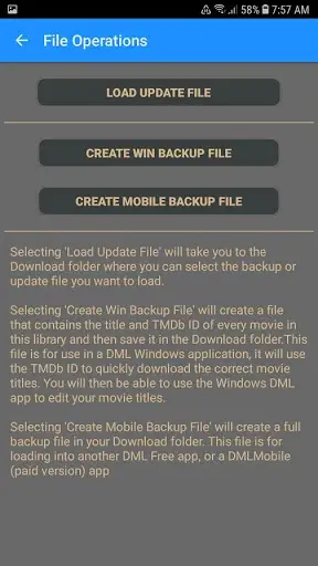 DML Mobile Free DVD Movie Library скриншот 3