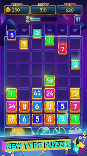 Merger number - merge puzzle game screenshot 4