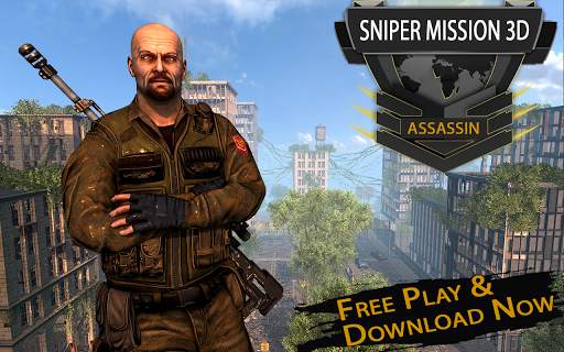 Sniper Assassin Zombie Survival Mission 3D screenshot 9