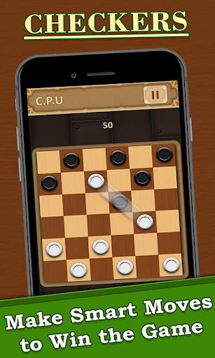 Checkers game : Draught , Dame board game screenshot 7