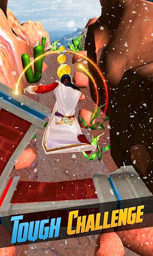 Snow Temple Escape - Evil Runner Game 3D screenshot 2
