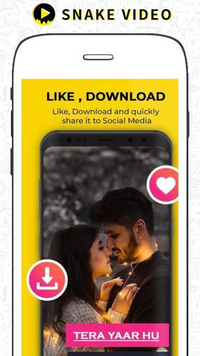 Snake Video Status - Moj Masti App screenshot 2