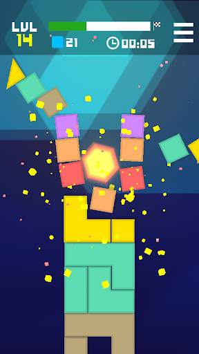 Hexagon Tower Balance Puzzles screenshot 4