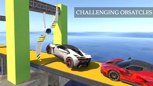 Mega Ramp Car Stunts : Crazy Stunt Car ramp screenshot 2