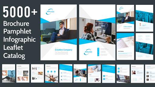 Brochure Maker, Pamphlets, Infographic Designer screenshot 1